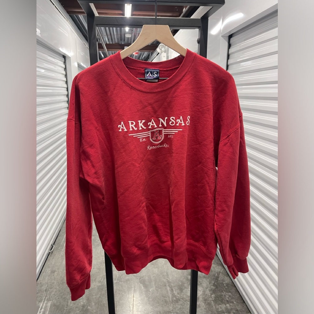 Vintage Arkansas Razorbacks A/S Crewneck…medium..25x25